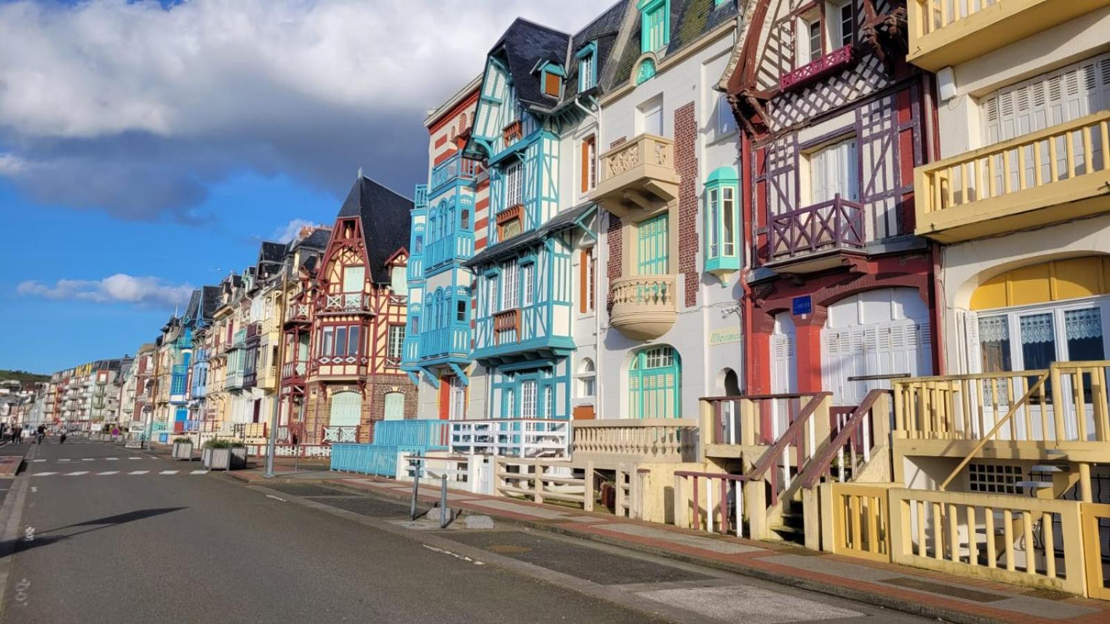 Charmant Appartement Avec Vue Face Mer Imprenable Mers-les-Bains Exterior foto